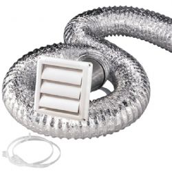 Deflecto Sprflex 8ft Dry Vent Kit