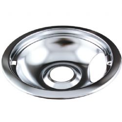 Range Kleen 6" Chrm Drip Pan Style A