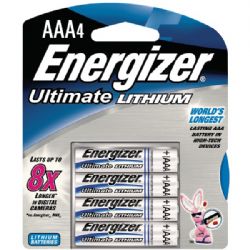 Energizer E2 Lithium Aaa 4pk Lithium Batteries