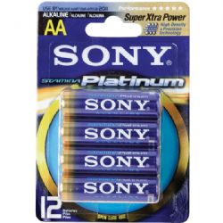Sony Platinum Battery Aa 12pk