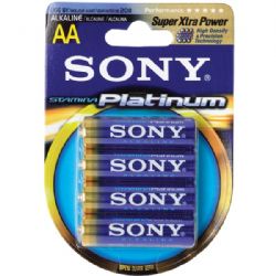 Sony Platinum Battery Aa 4pk