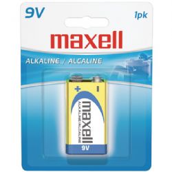 Maxell 9v 1pk Battery