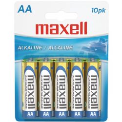 Maxell Aa 10pk Carded Batteries