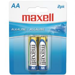 Maxell Aa 2pk Carded Batteries