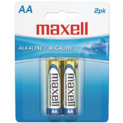 Maxell Aa 2pk Carded Batteries