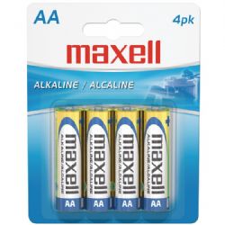 Maxell Aa 4pk Carded Batteries