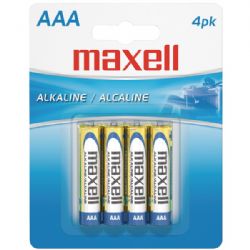 Maxell Aaa 4pk Carded Batteries