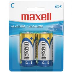 Maxell C 2pk Carded Batteries-