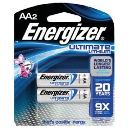 Energizer E2 Lithium 2pk "aa" Lithium Battery