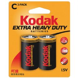 Kodak Heavy Duty Battry C 2pk