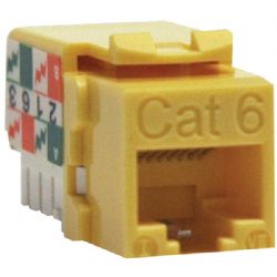 Tripp Lite Cat6/5e Kystn Jck Ylw