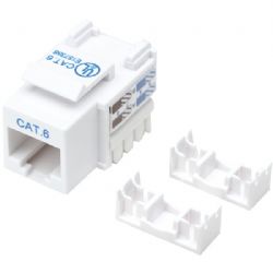 Intellinet Network Solutions Cat6 Kystn Jack Wht Punch
