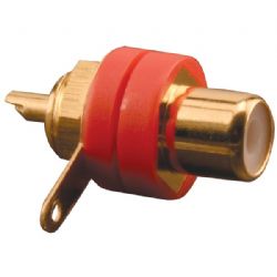 Pro-wire Red Rca Front/solder Back
