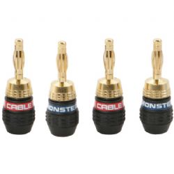 Monster Cable Quicklock Ban Conn 2 Pr