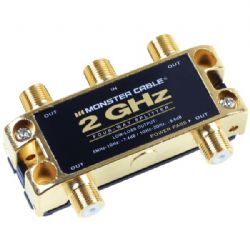 Monster Cable 4-way 2 Ghz Rf Splitter