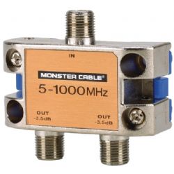 Monster Cable Stndrd Rf Splttr For Catv