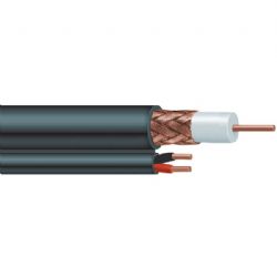 Vextra Rg59 500' W/2-18ga Wires