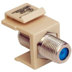 Datacomm Electronics Keystone Jack Almond