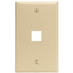 Leviton Ivory Quickport 1-port