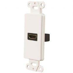 Pro-wire Wht Hdmi 1.4 Wall Plate