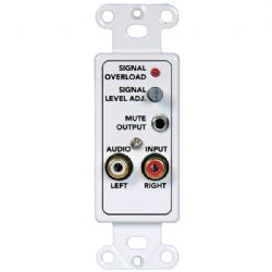M&s Systems Audio Wall Plate