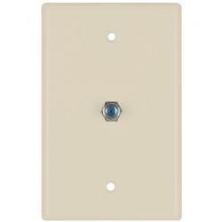Datacomm Electronics Coax Wall Plate Lght Alm