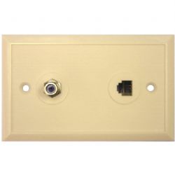 Eagle Aspen Ivory Wall Plate W/1 F-81