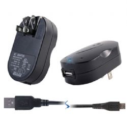 Wireless One Micro Usb Travl Chrgr Blk