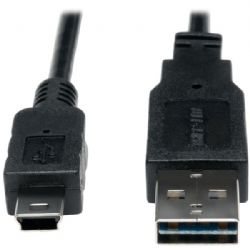 Tripp Lite Rvrsbl Usb A-mini B 3ft