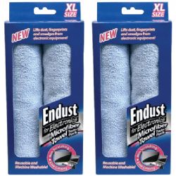 Endust Twin Micro Fiber Towels