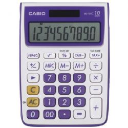 Casio 10 Digital Calculator Pu