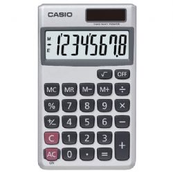 Casio 8 Digit Solar Calc Wallet