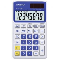 Casio Blue Solar Wallet Calc