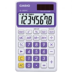 Casio Purple Solar Wallet Calc