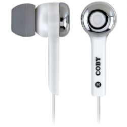 Coby Isolation Earphone Wht