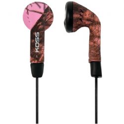 Koss Mossy Oak Earbuds Pnk