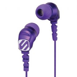 Scosche Noise-iso Earbuds, Purple