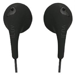 Iluv Bubble Gum Earphns Black