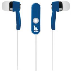 Mizco Sports Stereo Earbuds Dodgers