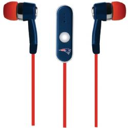 Mizco Sports Stereo Earbuds Patriots