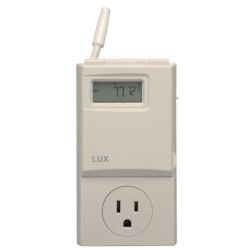 Lux WIN100 Heating & Cooling Programmable Outlet Thermostat