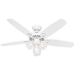 Hunter Fan 52in Architect + Fan Wht
