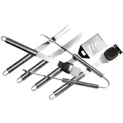 Chefs Basics Select 6pc Stainlesss Bbq Set