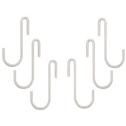 Range Kleen Pot Rack Hooks 6pk Chrome