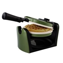 Oster CKSTWFBF10WG-ECO DuraCeramic Flip Waffle Maker