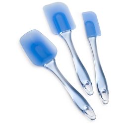 Wilton 570-1121 Easy Flex 3-Piece Silicone Spatula