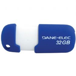 Dane-elec 32gb Capls Usb Drive Blue