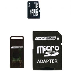 Duracell Microsd W Adptr Cl8 8gb