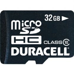 Duracell Microsd Card W Adptr 32gb