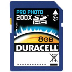 Duracell 8gb Class10 Sd Card